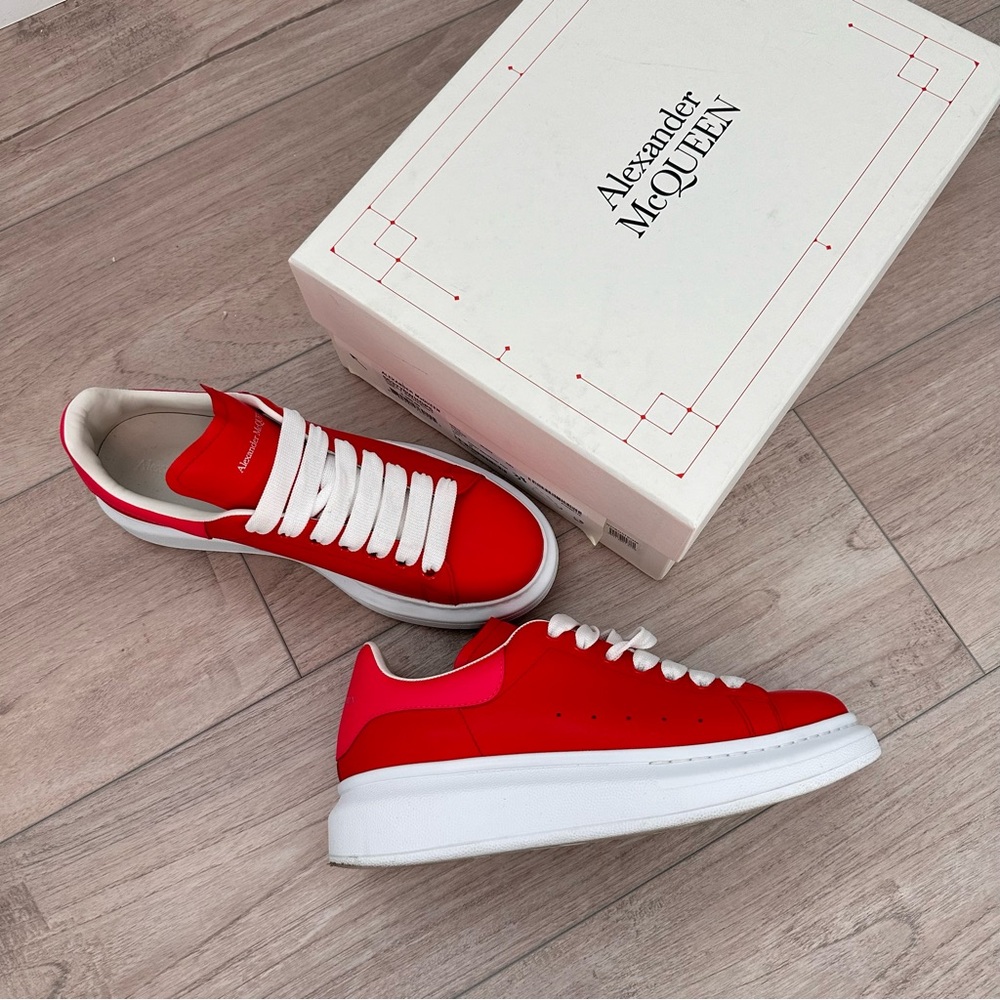 Alexander McQueen Red Sneakers - Picture 3 of 7